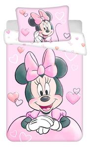 Bawełniana pościel dziecięca do łóżeczka 100x135 cm Minnie – Jerry Fabrics
