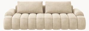 Sofa rozkładana z aksamitu Kimi (3-osobowa), S 250 cm