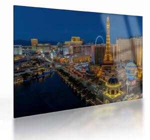 Obraz na szkle - Las Vegas (70x50 cm)