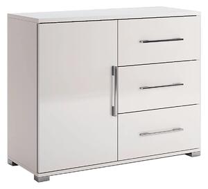 Biała nowoczesna komoda 100 cm T4-G26
