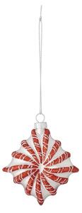 Szklana ozdoba świąteczna 9 cm Candy – Bloomingville