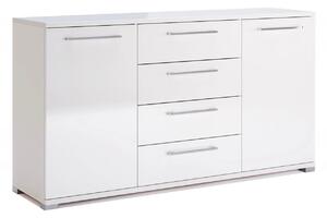 Biała nowoczesna komoda 150 cm C1-R17