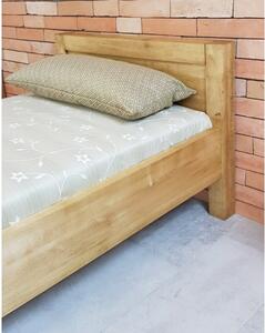 Nowoczesne łóżko jednoosobowe w jednolitym kolorze Antic, L5 90 cm