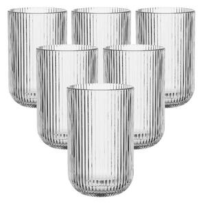 Altom Szklanka wysoka Selena, 430 ml, zestaw 6 sztuk