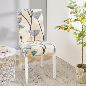 Elastyczny pokrowiec na krzesło Nature, 45 - 50 cm, komplet 2 szt