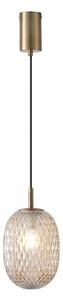 Eurolamp Żyrandol na lince 1xE14/25W/230V przezroczysty śr. 15 cm EU0318