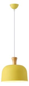 Eurolamp Żyrandol na lince SIMPLO 1xE27/15W/230V żółty śr. 27 cm EU0369