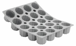 De Buyer 1856.21D forma silikonowa Mini Canelés, 20 szt