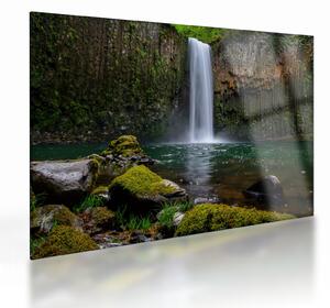Obraz na szkle - wodospady (70x50 cm)