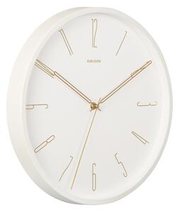 Karlsson 5898WH Designerski zegar ścienny, 35 cm