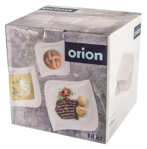 Orion 18-częściowy zestaw talerzy Mona Musica, kwadratowy