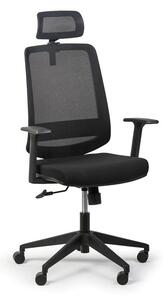 Krzesło biurowe RICH 1+1 GRATIS, czarny