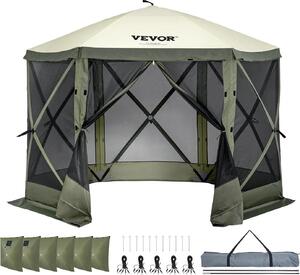 Pawilon ogrodowy pop up 3.05x3.05m z moskitier 6 cian szybki monta