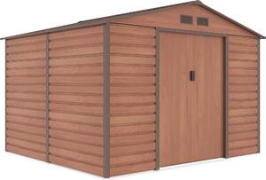 G21 Domek ogrodowy G21 GAH 706 - 277 x 255 cm, brzowy G21-63900554