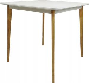 Stó skandynawski kuchnia salon jadalnia EMMA 80x80x75 biay rama