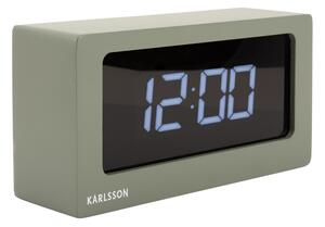 Karlsson KA5868GR Cyfrowy zegar stołowy , 25 x 12,5 x 7 cm