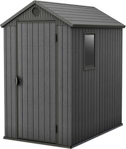 Domek ogrodowy, narzdziowy Keter Darwin 4x6 - 126 x 185 x 205 cm - szary
