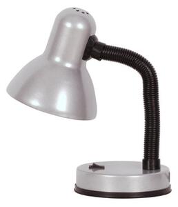 Lampka biurkowa dla ucznia K-MT-203 Cariba, lampka młodzieżowa, srebrna
