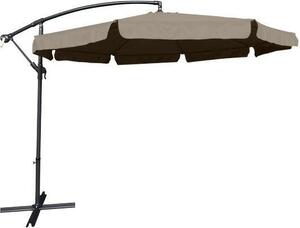 Regulowany parasol ogrodowy DALLAS 3m beowy