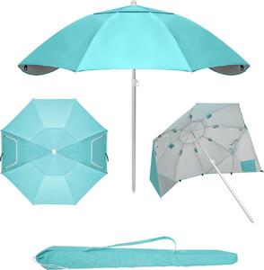 Parasol plaowy 2w1 namiot parawan skadany w pokrowcu
