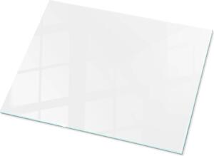Color White Smooth- Szklany blat kuchenny - Szklany blat kuchenny - Nowoczesny blat kuchenny - Trway blat kuchenny - Higieniczny blat kuchenny - atwy do czyszczenia blat kuchenny - 80x60 cm