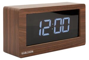 Karlsson KA5899DW Cyfrowy zegar stołowy, 25 x 12,5 x 7 cm