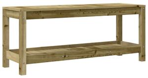 Ławka ogrodowa, 108x35x45 cm, impregnowane drewno sosnowe