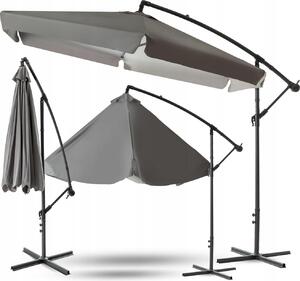 Parasol Ogrodowy 3.5 M Skadany Werona Duy Szary