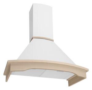 Okap rustykalny Rustic White Matt Gesture Control 90 cm