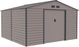 Domek ogrodowy G21 GAH 1085 - 340 x 319 cm, szary