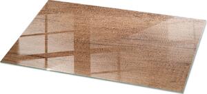 Natural Wood Pattern- Glass Kitchen Worktop - Szklany blat kuchenny - Nowoczesny blat kuchenny - Trway blat kuchenny - Higieniczny blat kuchenny - atwy do czyszczenia blat kuchenny - 120x60 cm