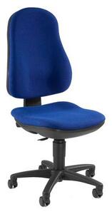 Krzesło biurowe Support, niebieskie