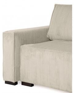 Trzyosobowa sofa rozkładana SMART kremowa