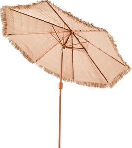 Parasol somiany VEVOR Hawaii, 2,75 m parasol somiany, uchylny, parasol plaowy ze som PP i 8 metalowymi rozpórkami, parasol ogrodowy, parasol rynkowy, parasol patio na pla, taras, basen, podwórko i ogród