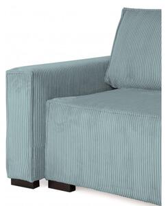 Trzyosobowa sofa rozkładana SMART błękitna