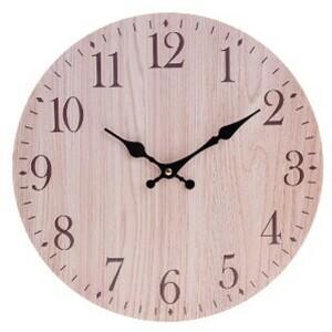 Zegar ścienny Dream, śr. 34 cm, drewno