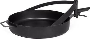 Naturalna stalowa patelnia 50 cm z uchwytem do palenisk "BANDITO" i "MONTANA X"