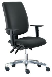 Krzesło biurowe Yoki Lux, czarne