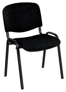 Krzesło konferencyjne Manutan ISO Black, czarne