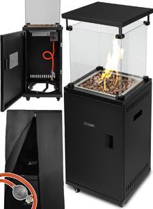MalTec parasol gazowy ogrodowy tarasowy WorldFlame WF-888 z pokrowcem heater 11kW solidny do 50m2
