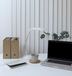 Lampka biurkowa LED z elastycznym ramieniem K-BL1391 BIAŁY z serii TIMO