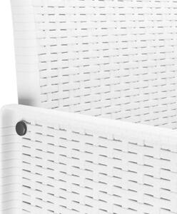 Zestaw do jadalni na zewnątrz z polirattanu - 12 miejsc, ergonomiczny design, odporny na uv