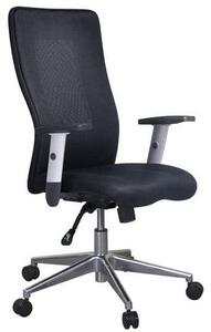 Krzesło biurowe Manutan Penelope Top Alu, czarny