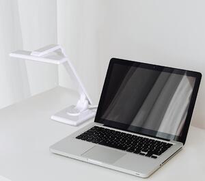 Designerska, ledowa lampka biurkowa K-BL1203 BIAŁY z serii MIRO