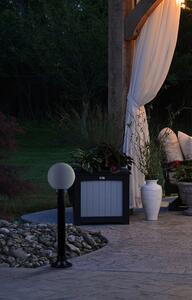 Lampa ogrodowa z białym kloszem K-ML-OGROD 200 0.6 KL. OPAL z serii ASTRID