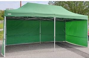 Skadana altana 3x6m ALU Premium z penymi bokami - zielona