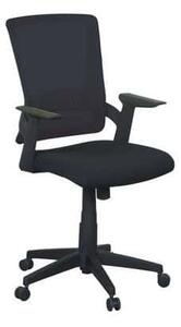 Krzesło biurowe Eva, siatka, czarny