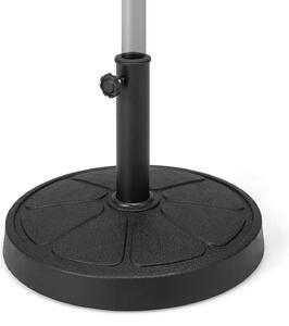 Stojak na parasole z ywicy KOMFOTTEU, okrgy stojak na parasole na tyczki 38/48 mm, stojak na parasole (45 x 35 cm, 14 kg)