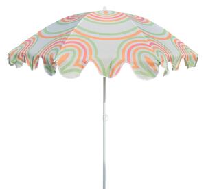 Parasol plaowy UV 30+ parasol balkonowy zielone kóka paski