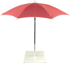 Parasol - Bordeaux | mini parasol balkonowy | parasol | parasol ze stojakiem | pywajcy parasol | parasole | tkanina zacieniajca | obciony stojak na parasol | chodziarka do napojów na zewntrz | Bordeaux